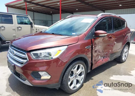 2018 Ford Escape Titanium from USA, damaged, VIN 1FMCU0J98JUC05859